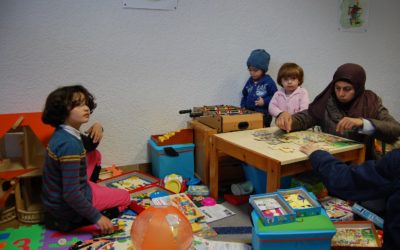Ein Spielezimmer für Flüchtlingskinder