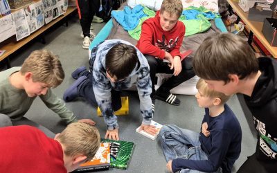 „Es wird Nacht in der Bücherei…“