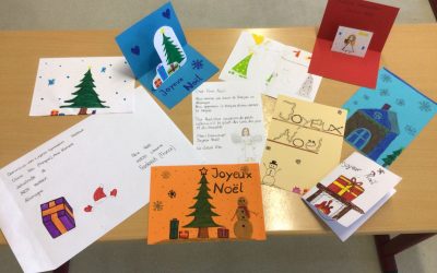 Französischunterricht mit internationaler Post