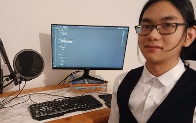 Tao Zheng bei der Auswahl für die Internationale Informatik-Olympiade
