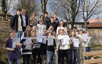 Tolle Leistung der Fünftklässler beim Lesewettbewerb in englischer Sprache